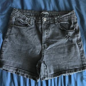 High rise shorts